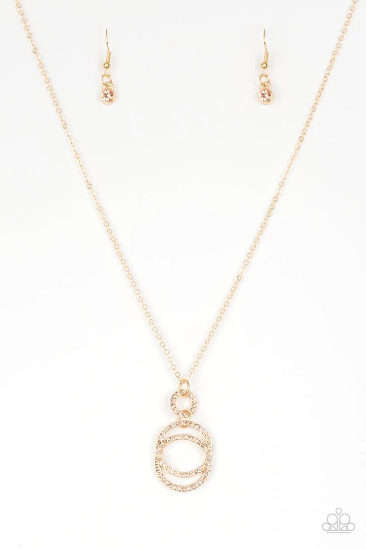 "Timeless Trio" - Gold #574 - Paparazzi Accessories