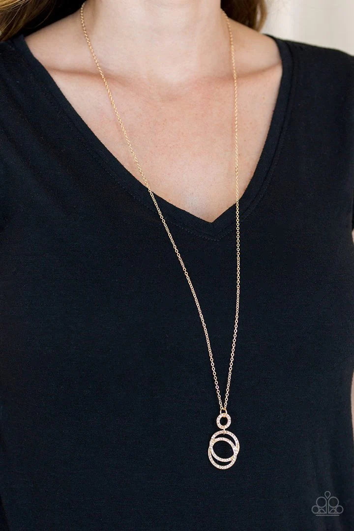"Timeless Trio" - Gold #574 - Paparazzi Accessories