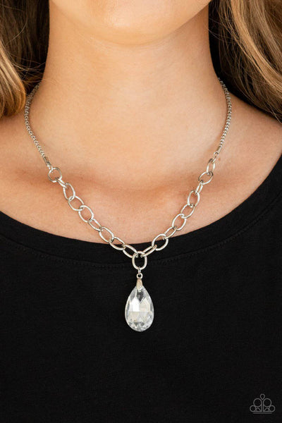 "Mega Modern" - Silver #895 - Paparazzi Accessories