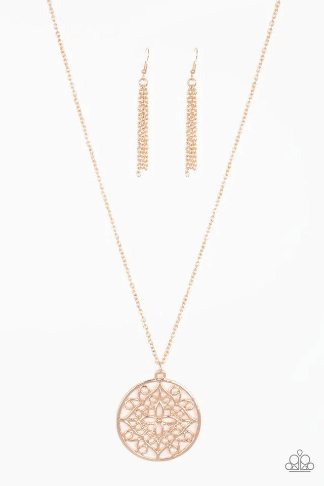 "Mandala Melody" - Gold #431 - Paparazzi Accessories