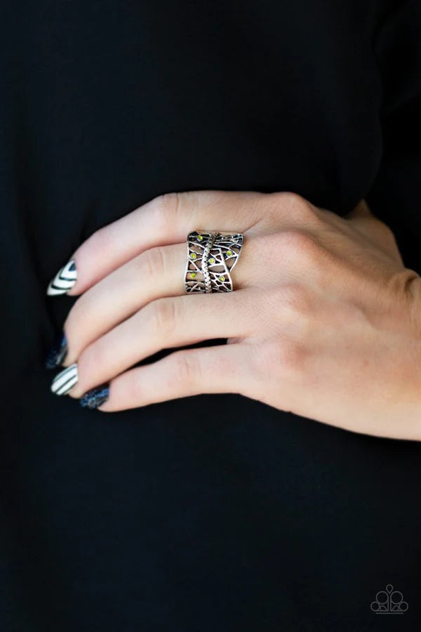 "Stage Struck" - Green #743 - Paparazzi Accessories