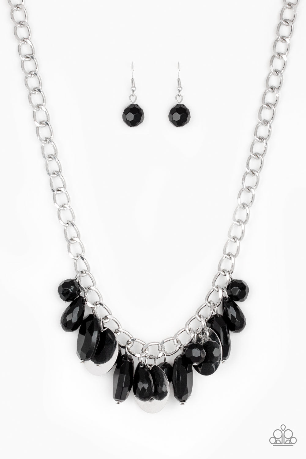 "Treasure Shore" - Black #599 - Paparazzi Accessories