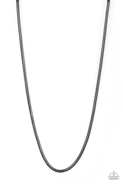 "Victory Lap" - Black #1200 - Paparazzi Accessories