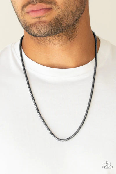 "Victory Lap" - Black #1200 - Paparazzi Accessories