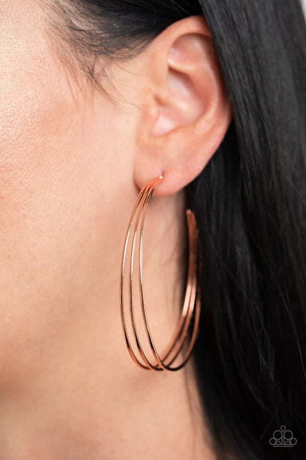 "Rimmed Radiance" - Copper #746 - Paparazzi Accessories