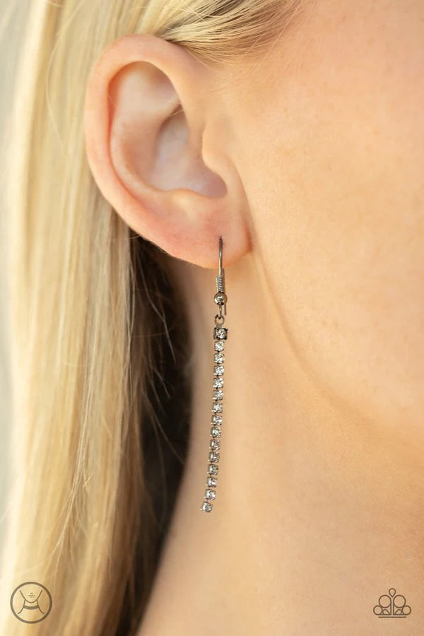 "Gotta Split" - Black #1258 - Paparazzi Accessories