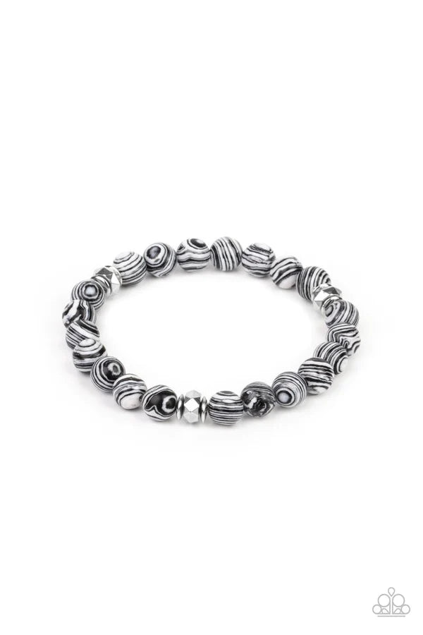 "Awakened" - White #665 - Paparazzi Accessories