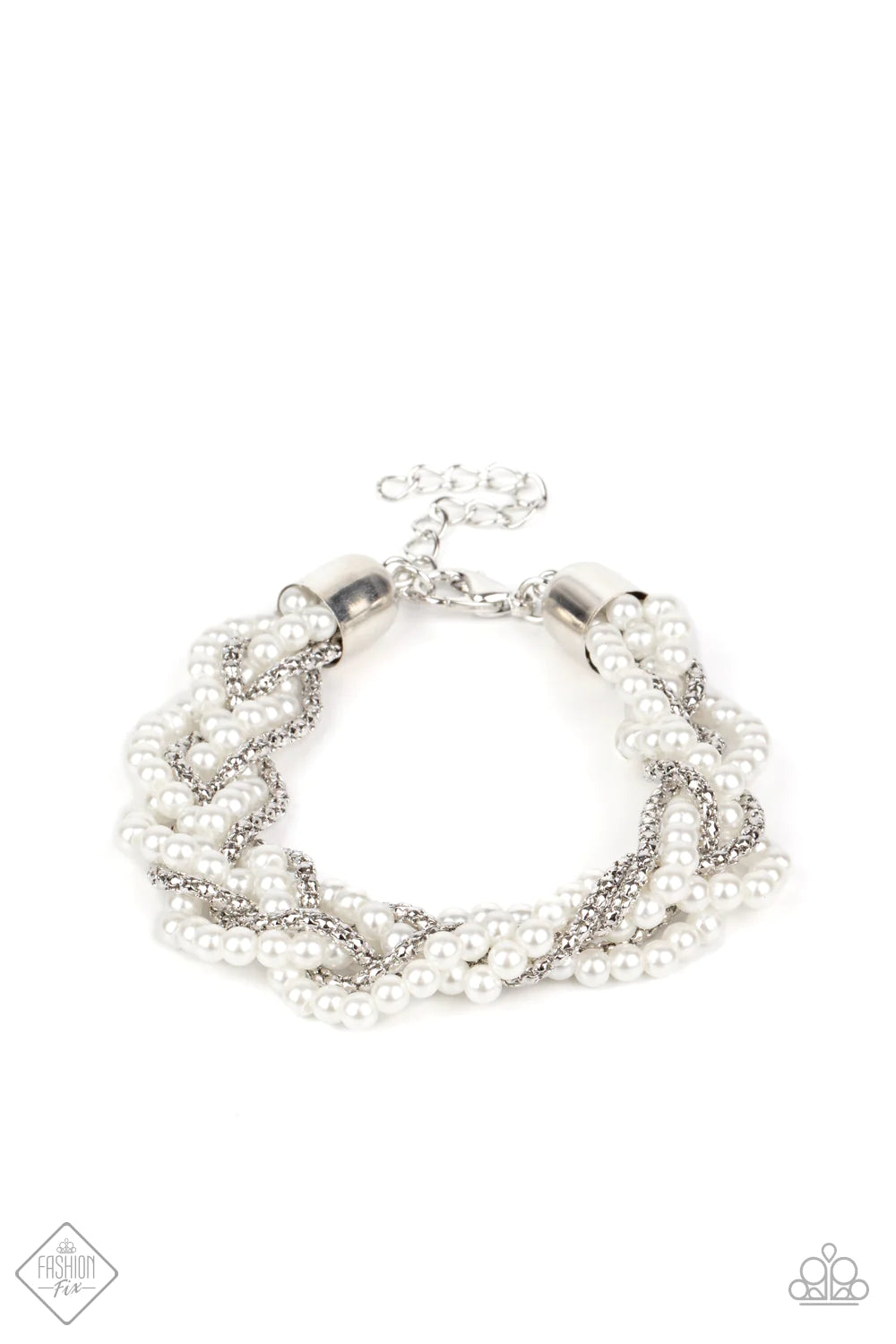 "Vintage Variation" - White #791 - Paparazzi Accessories