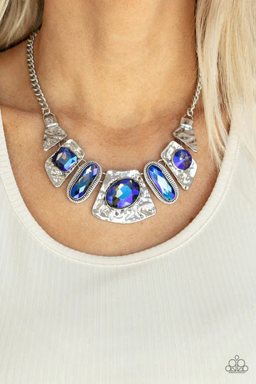 "Futuristic Fashionista" - Blue #423 - Paparazzi Accessories