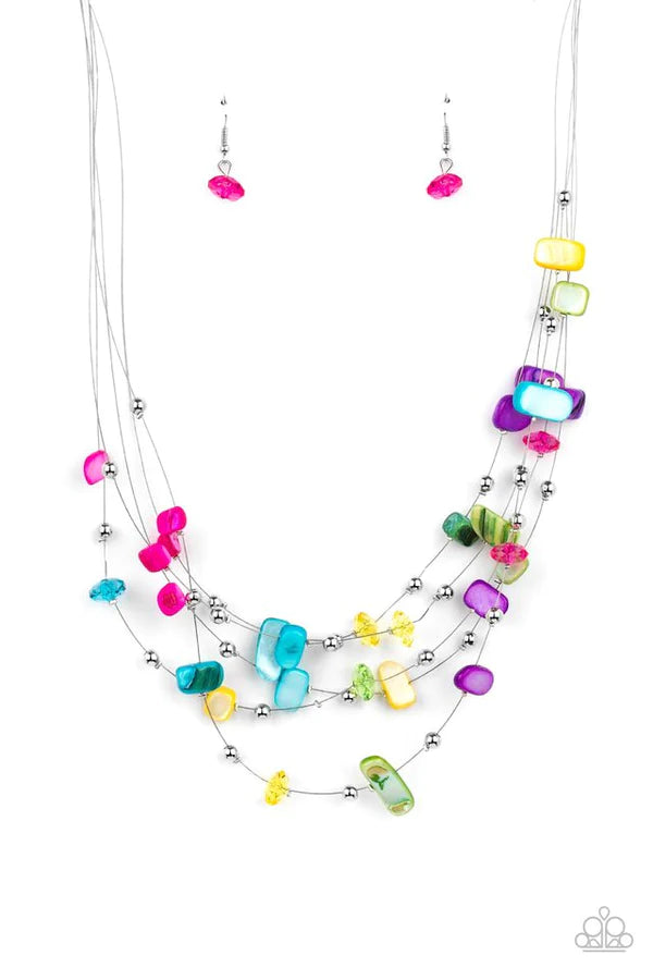 "Prismatic Pebbles" - Multi #690 - Paparazzi Accessories