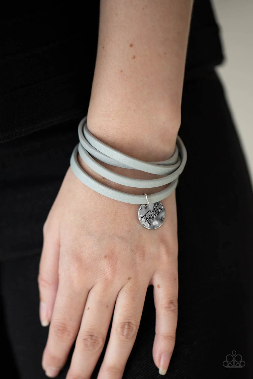 "Wonderfully Worded" - Silver #933 - Paparazzi Accessories
