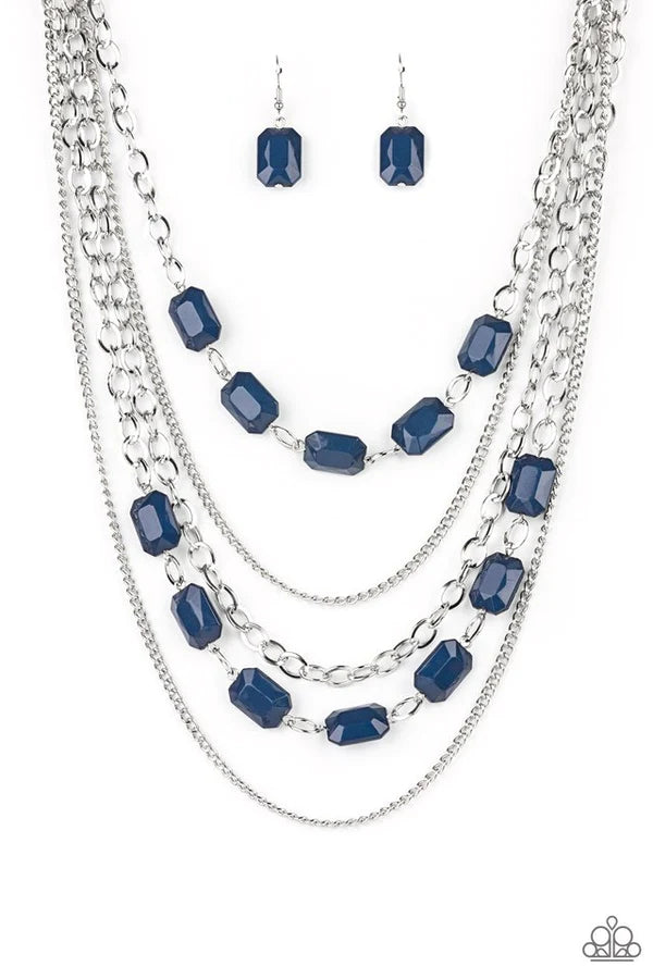 "Standout Strands" - Blue #433 - Paparazzi Accessories