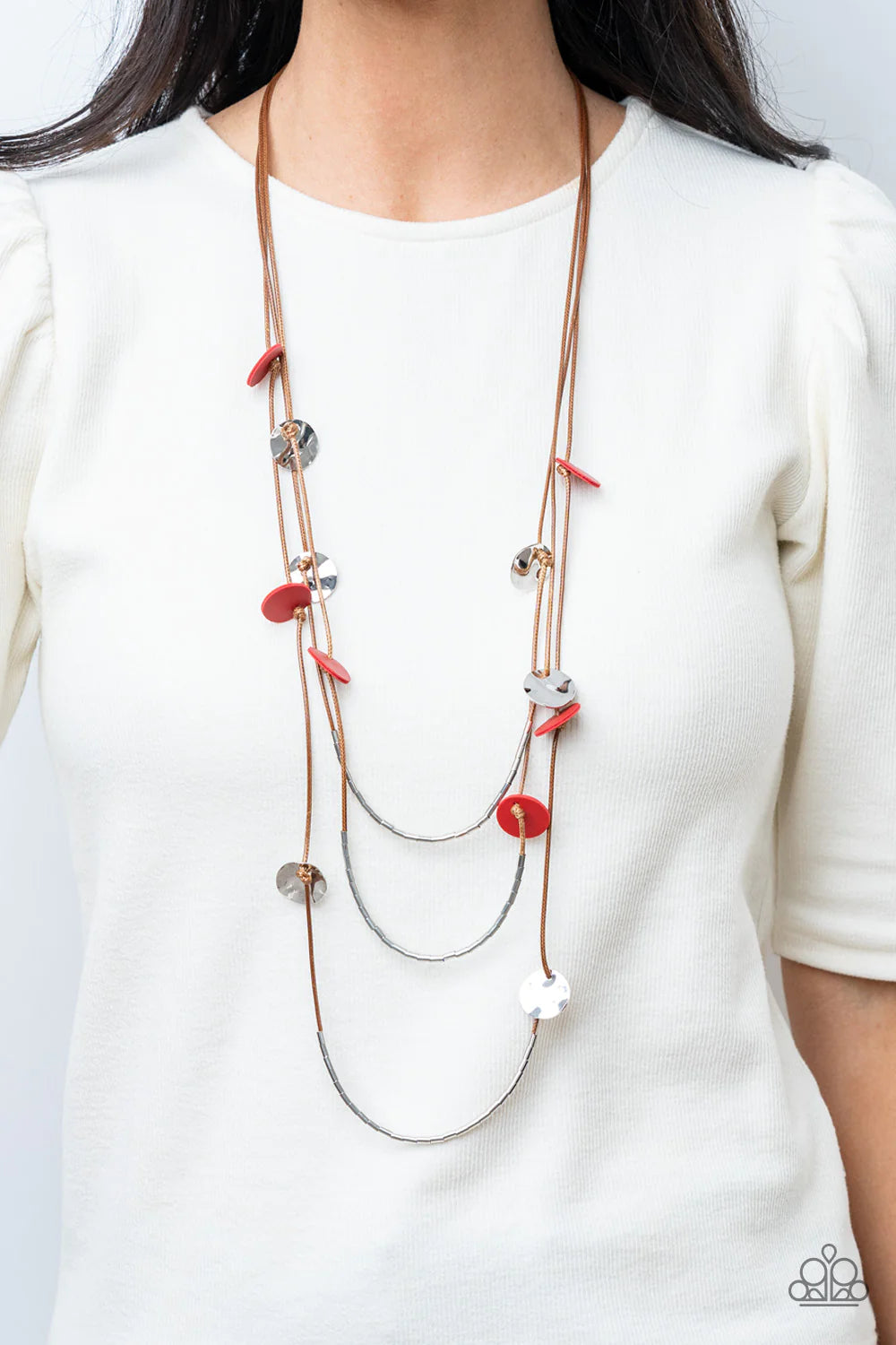 "Alluring Luxe" - Red #182 - Paparazzi Accessories