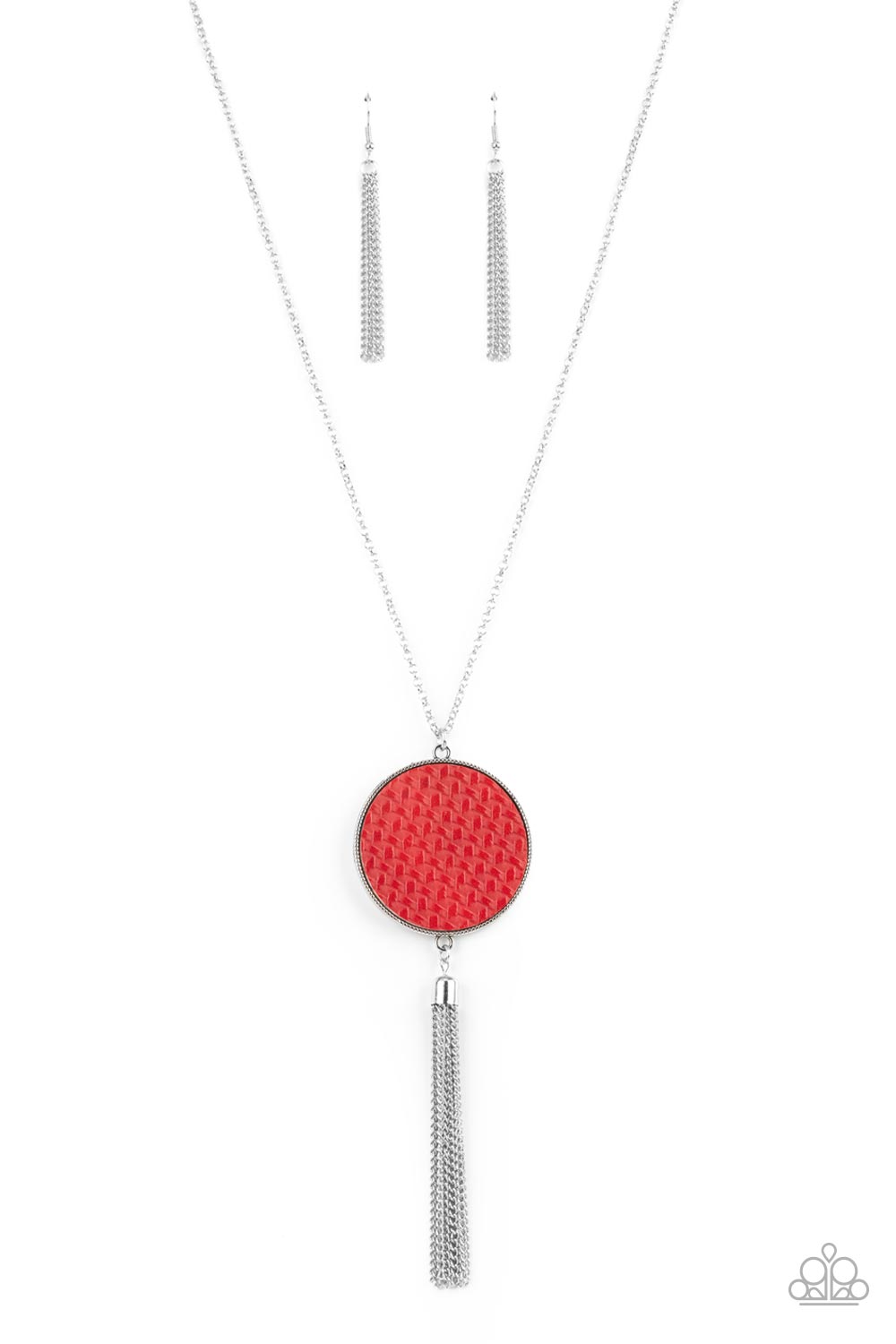 "Wondrously Woven" - Red #106 - Paparazzi Accessories
