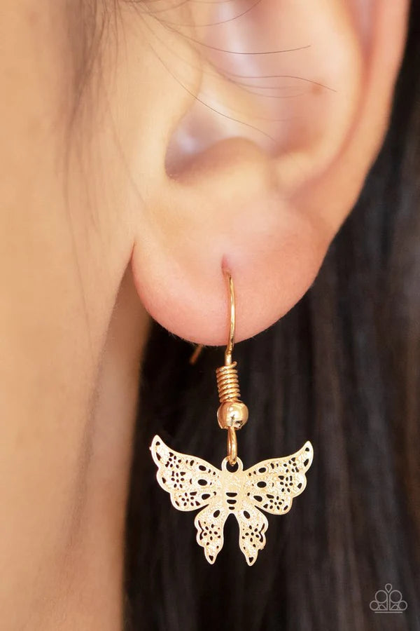 "Bountiful Butterflies" - Copper #635 - Paparazzi Accessories
