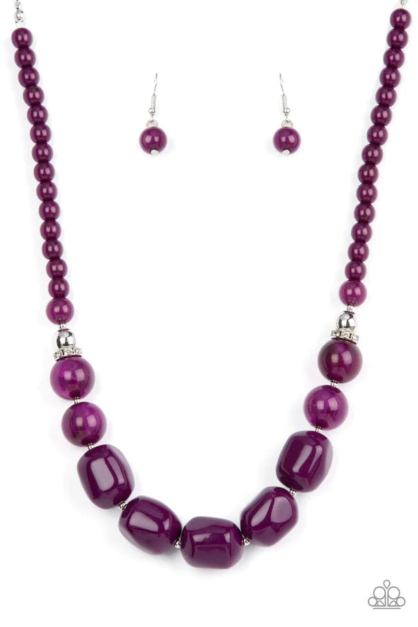 "Ten Out of TENACIOUS" - Purple #583 - Paparazzi Accessories