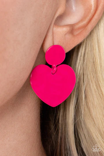 "Just A Little Crush" - Pink #695 - Paparazzi Accessories