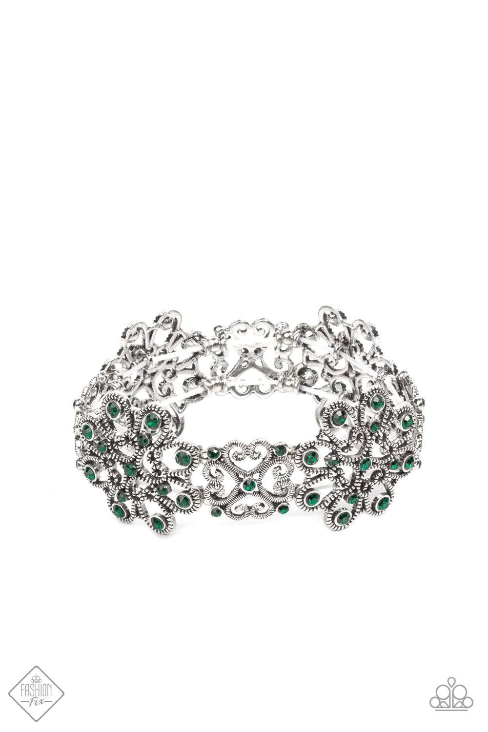 Regal Recognition - Green #709 - Paparazzi Accessories