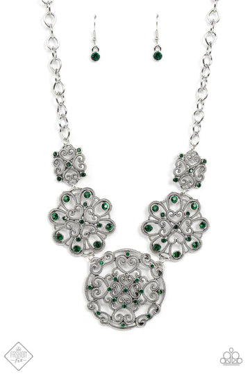 "Royally Romantic" - Green #708 - Paparazzi Accessories