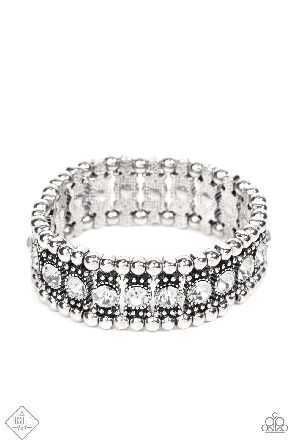 "Ritzy Reboot" - White #809 - Paparazzi Accessories