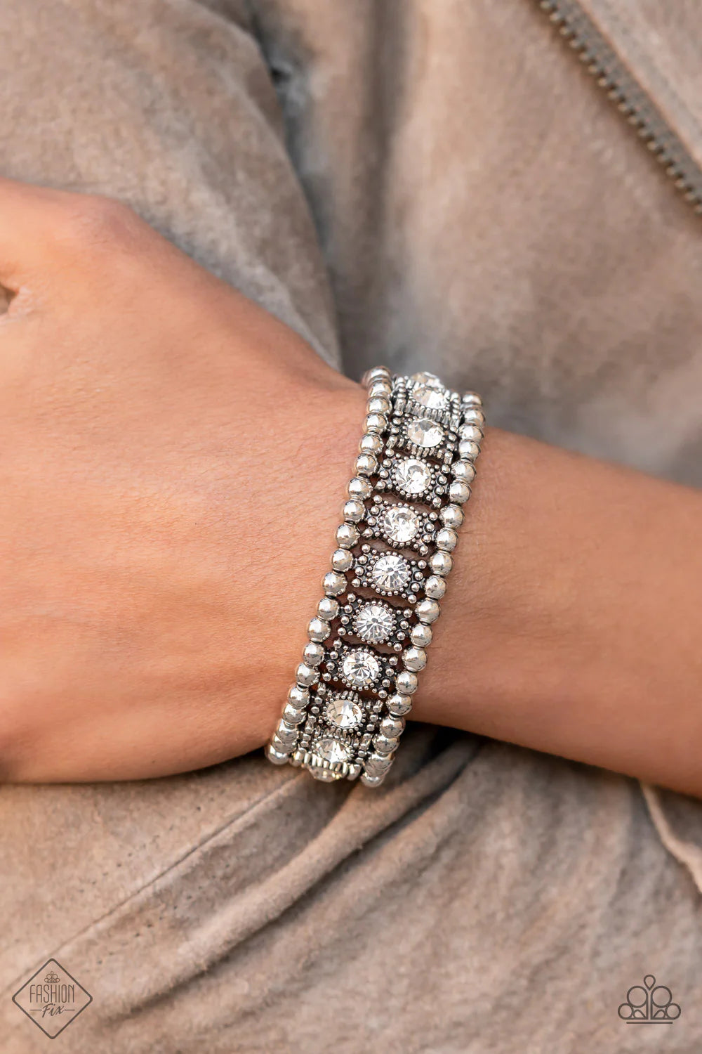 "Ritzy Reboot" - White #809 - Paparazzi Accessories