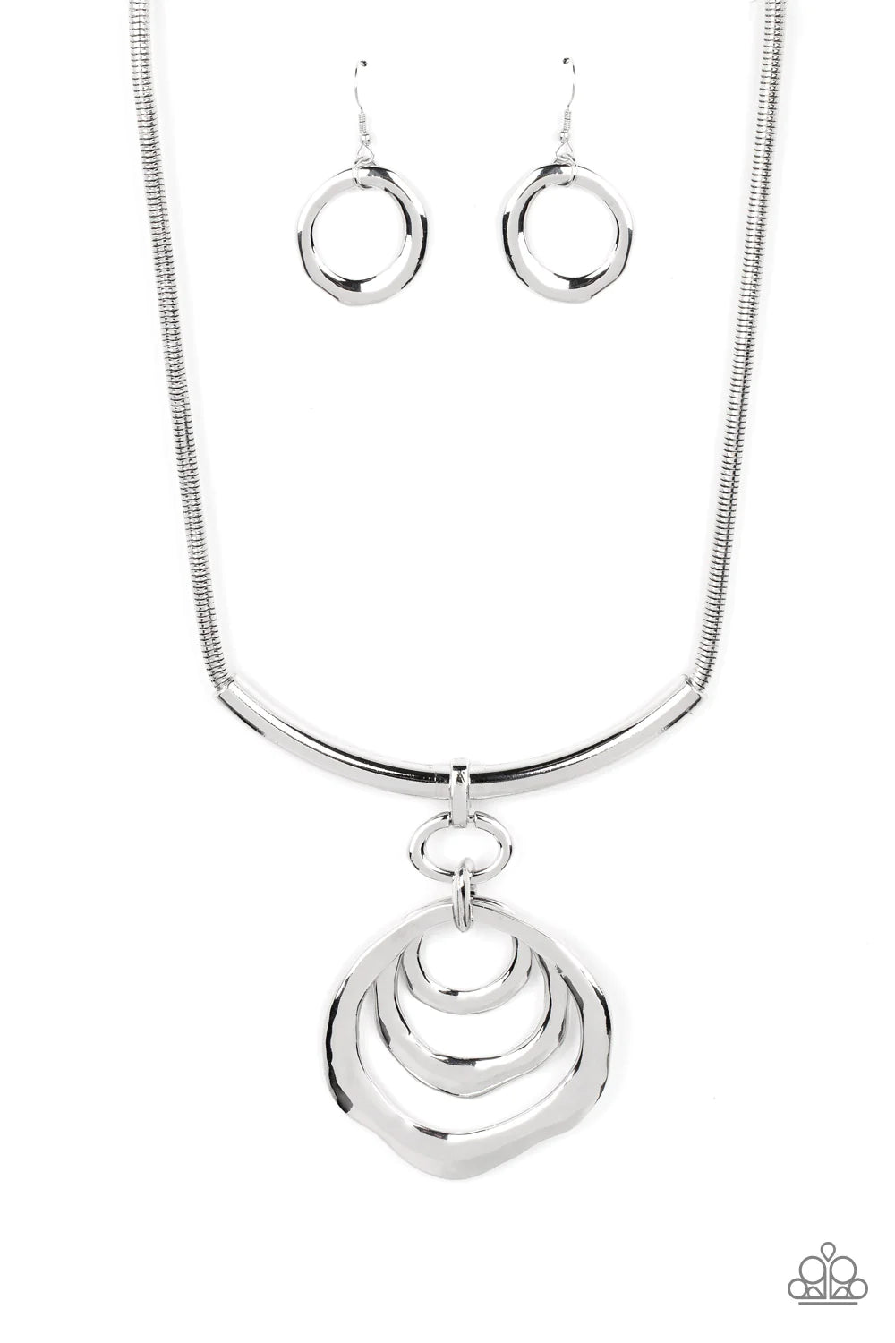 "Forged in Fabulous" - Silver #055 - Paparazzi Accessories