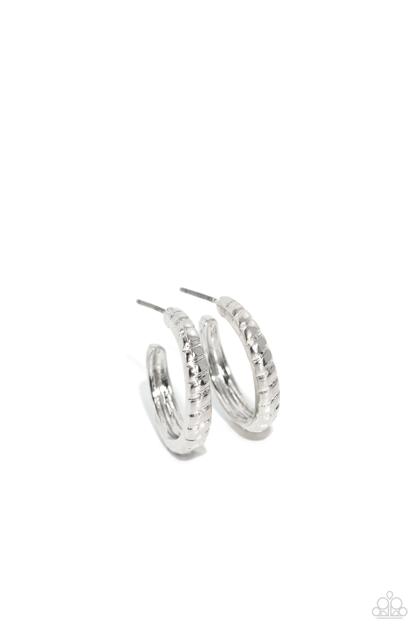 "Curvy Charisma"- Silver #5007 - Paparazzi Accessories