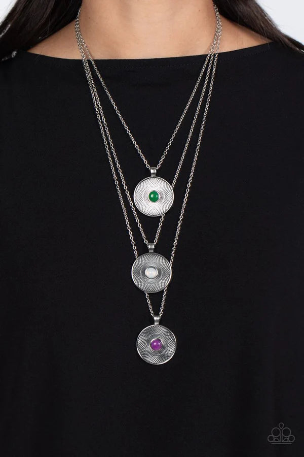 "Geographic Grace" - Purple #699 - Paparazzi Accessories