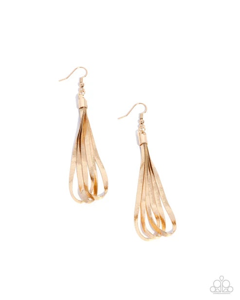 "Keen Keepsake" - Gold #1585 - Paparazzi Accessories