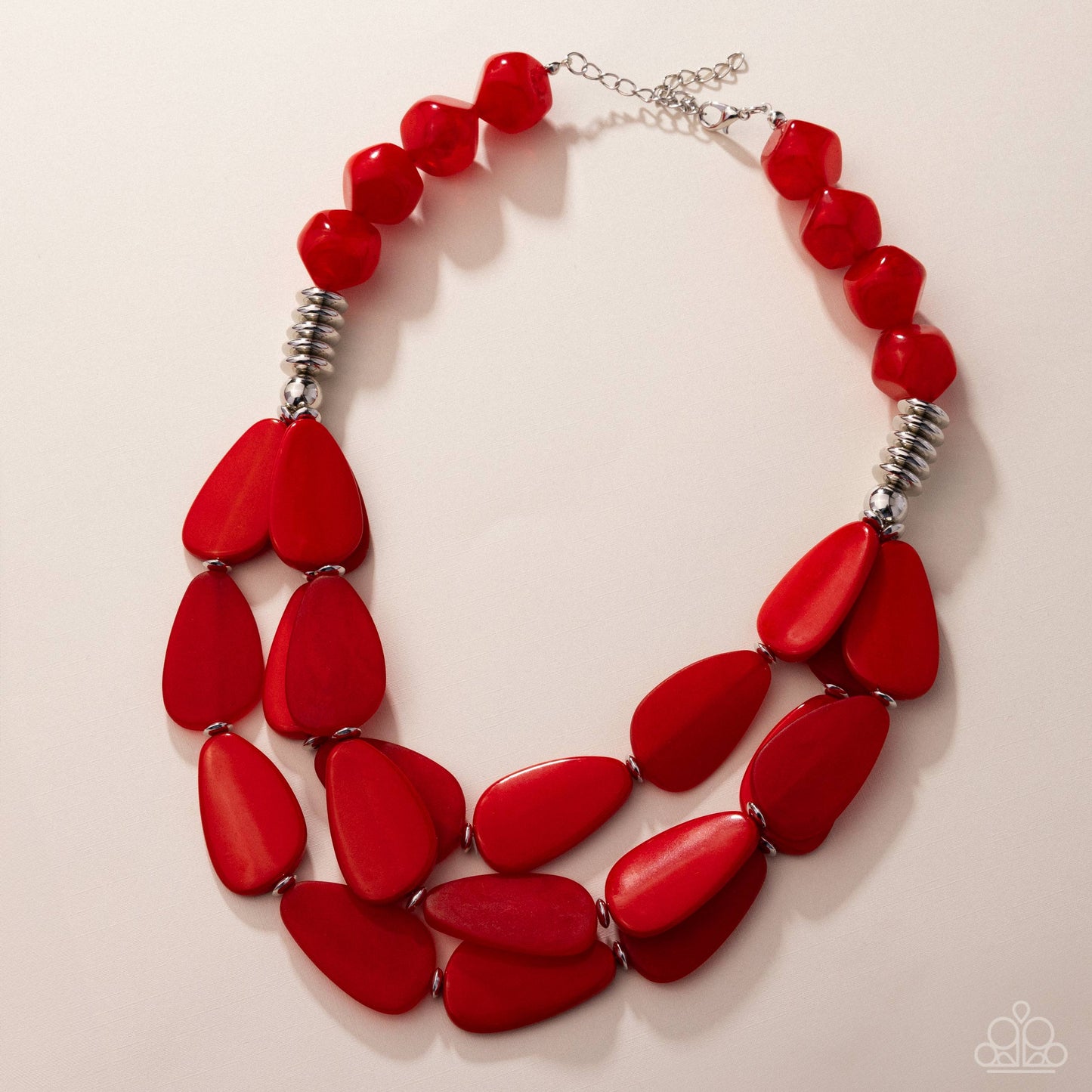"Smooth Spoken" - Red #1253 - Paparazzi Accessories