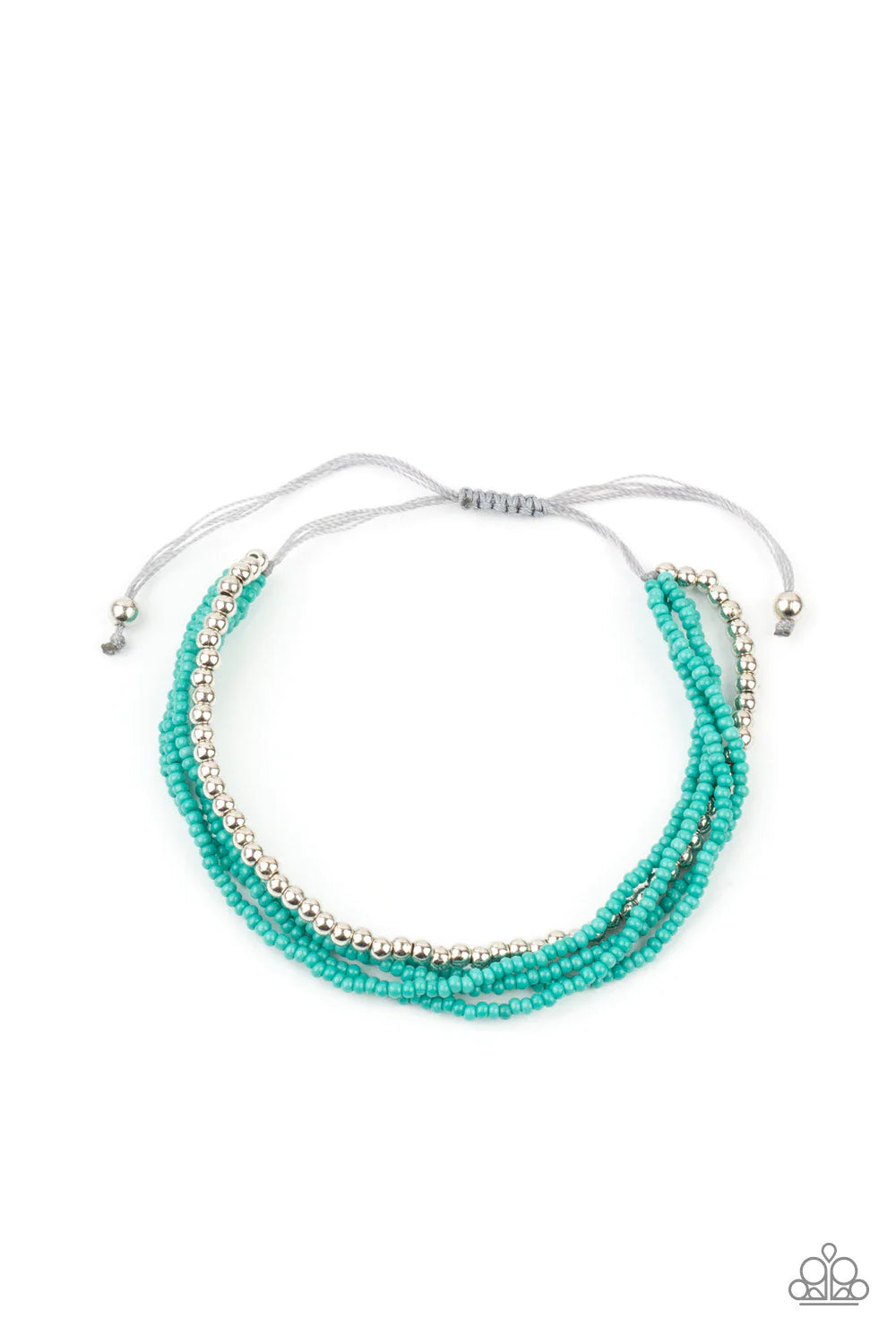 "All Beaded Up" - Blue #979 - Paparazzi Accessories