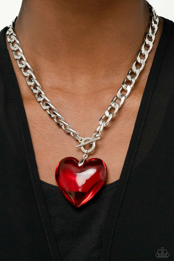 Glassy-hero - Red #293 - Paparazzi Accessories