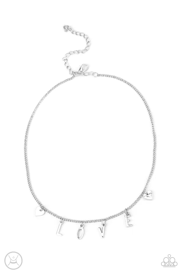 "Love Conquers All" - Silver #415 - Paparazzi Accessories