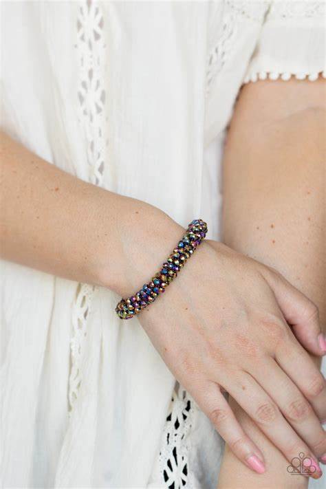 "3 pc Oil Spill Set: Flickering Lights / Metro Confetti /Wake Up and Sparkle " - #1601 - Paparazzi Accessories