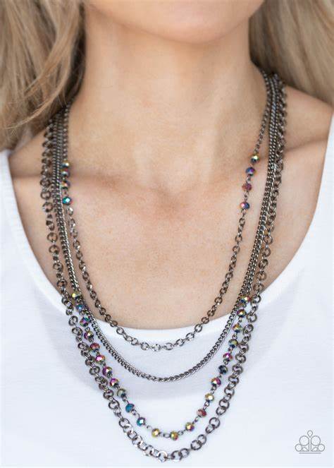 "3 pc Oil Spill Set: Flickering Lights / Metro Confetti /Wake Up and Sparkle " - #1601 - Paparazzi Accessories
