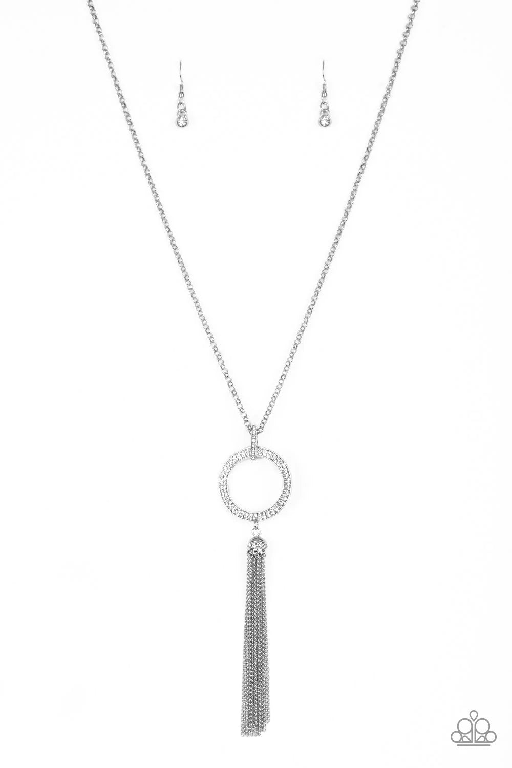 "Straight To The Top" - White #822 - Paparazzi Accessories