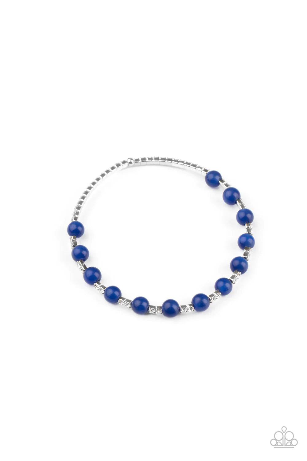 "Tea Party Twinkle" - Blue #1033 - Paparazzi Accessories