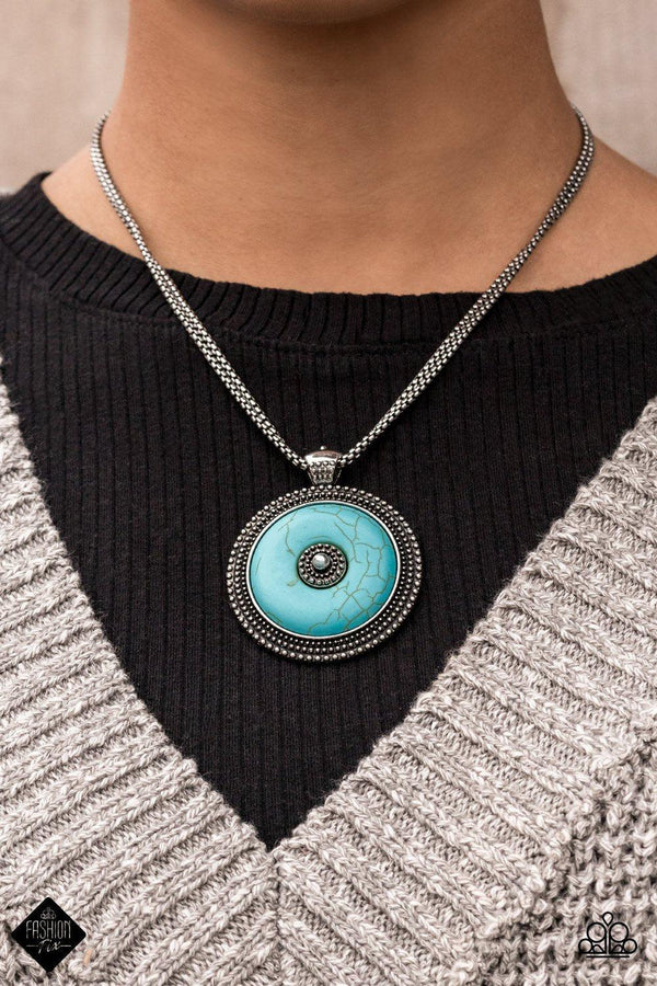 "EPICENTER of Attention" - Blue #980 - Paparazzi Accessories
