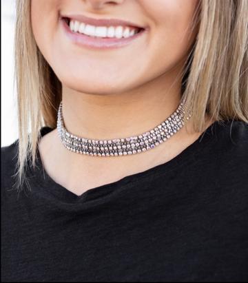 "Full REIGN" - Variant(s) #311 (Choker) - Paparazzi Accessories