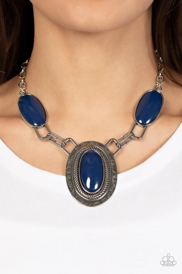 "Count to TENACIOUS" - Blue #999 -Paparazzi Accessories