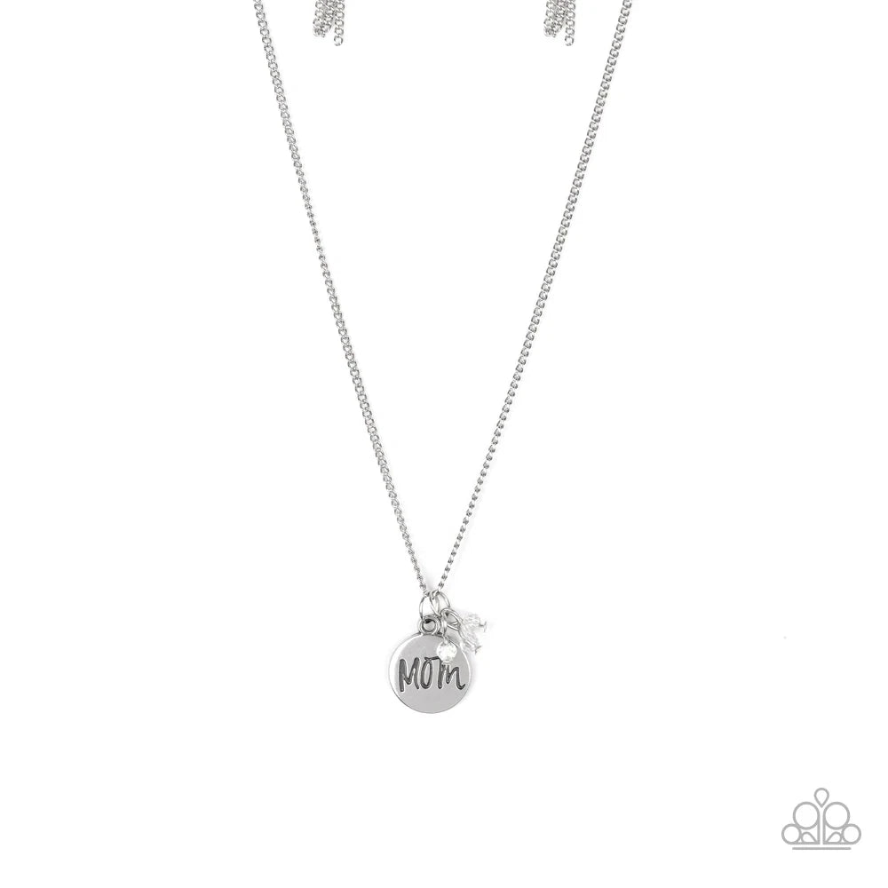 "Mom Mode" - White #1746 - Paparazzi Accessories