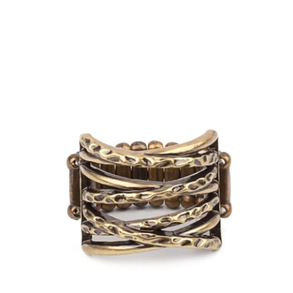"Switching Gears" - Brass #3088 - Paparazzi Accessories