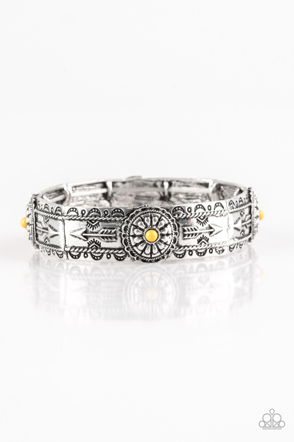 "Southern Borders" - Yellow #1514 - Paparazzi Accessories