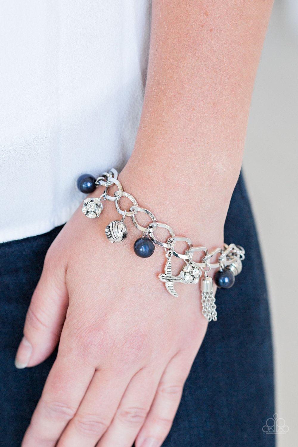 "Lady Love Dove" - Blue #978 - Paparazzi Accessories