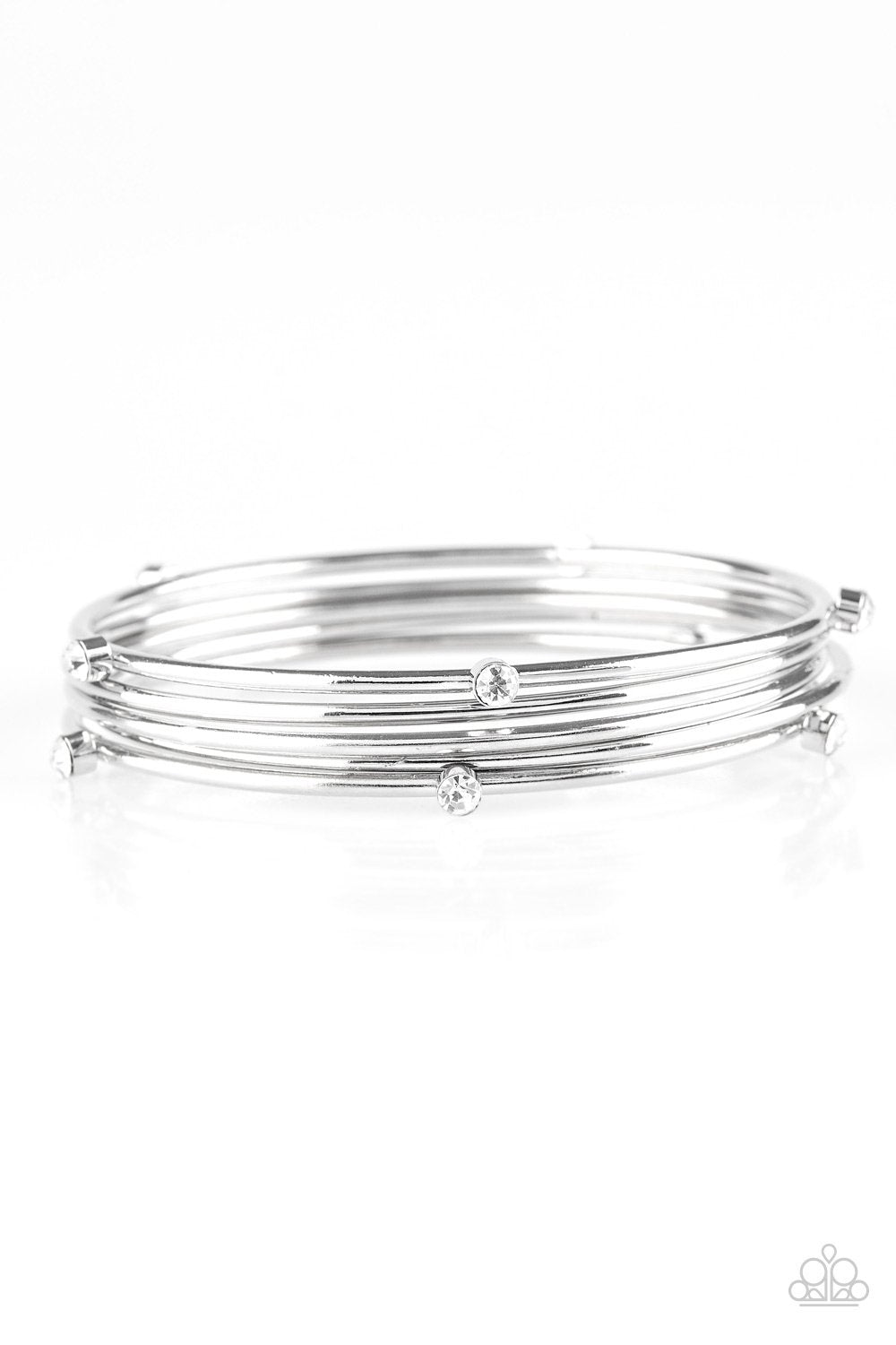 "Delicate Decadence" - White #811 - Paparazzi Accessories