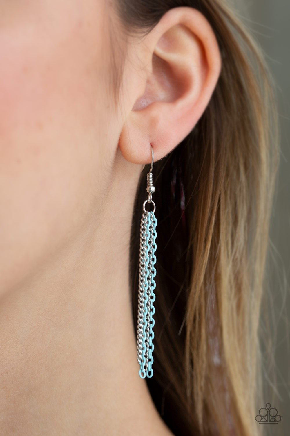 "Radical Rainbows" - Blue #1035 - Paparazzi Accessories