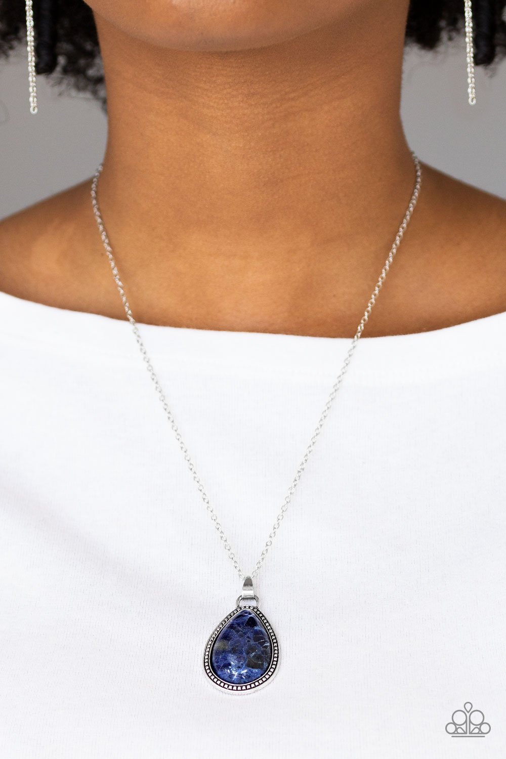 "On The Home FRONTIER" - Blue #1473 - Paparazzi Accessories