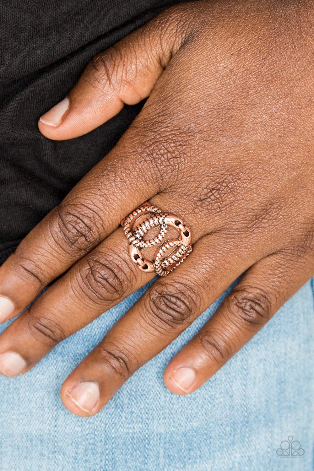"TRIO de Janeiro" - Copper #3001 - Paparazzi Accessories