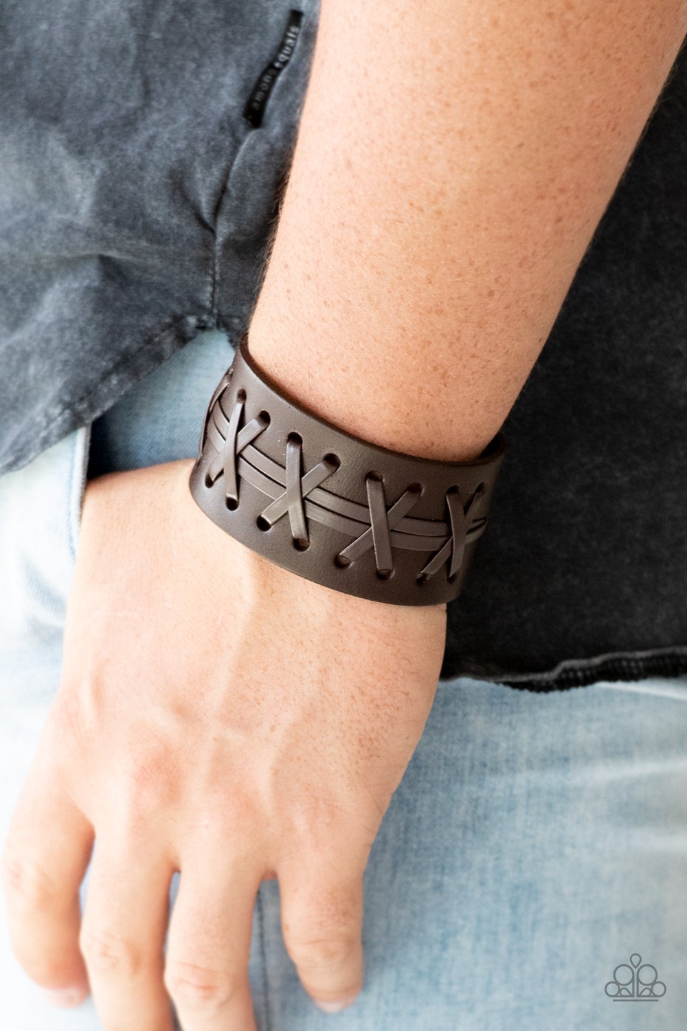 "Super Sporty" - Brown #1525 - Paparazzi Accessories