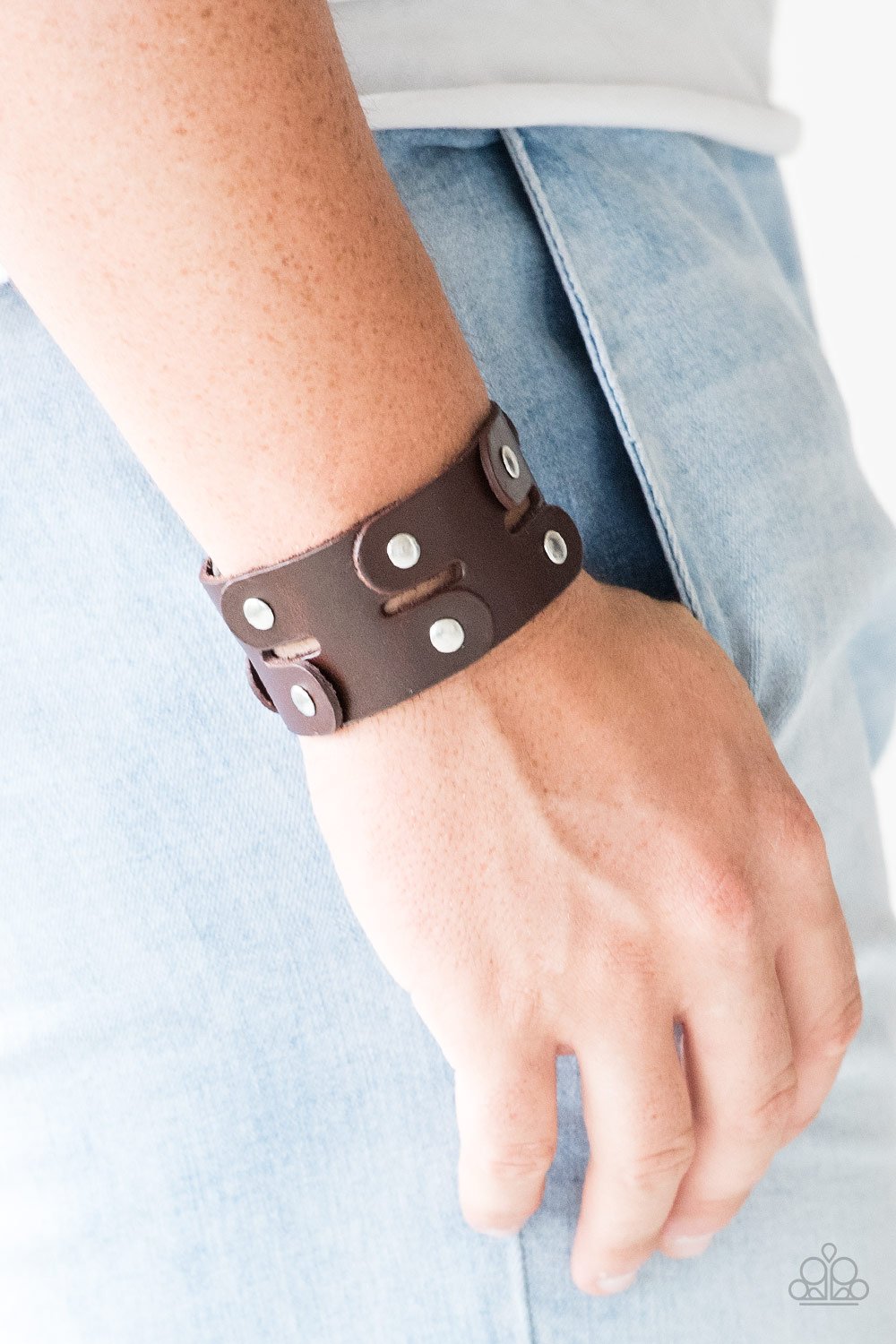"Downright Desperado" - Brown #1404 - Paparazzi Accessories